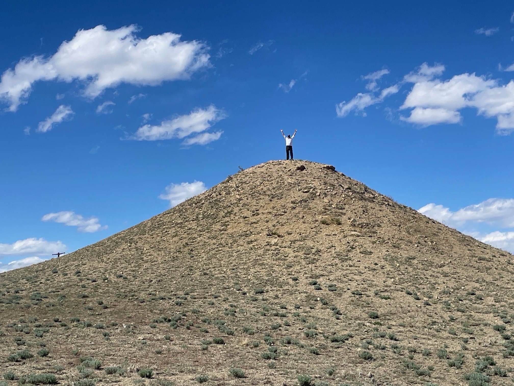 Kevin at Top of the Hill