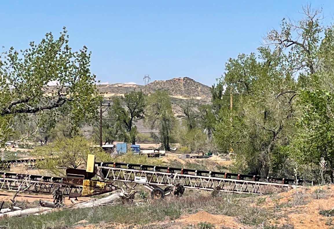 Hill by Ft St. Vrain's